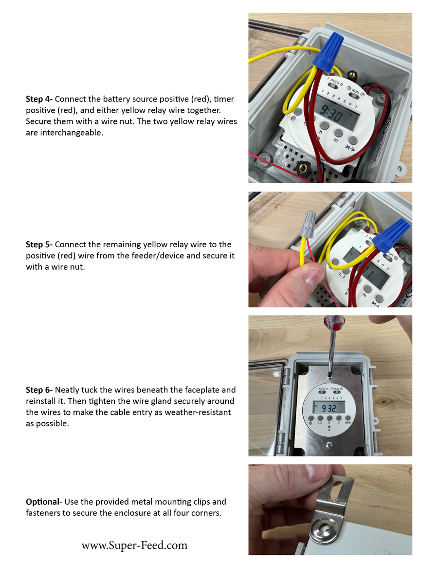DT-04 2 channel setup instructions for DC timer