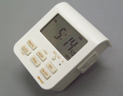 Woods® Brand 50009 ACDT-36 Dual Outlets Digital Timer by Super Feed