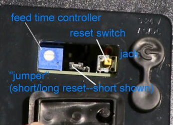 feeder adjustment instructions
