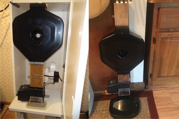 CSF-3XL feeder models mounted indoors