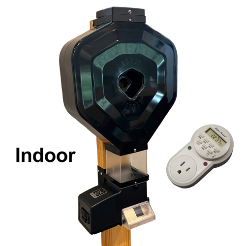 Automatic cat feeder with digital timer and hopper