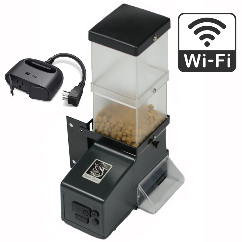 deal11-wifi KSF-2XL Automatic koi pond feeder with wi-fi combo