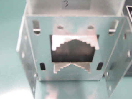 secure strap to bracket with screws